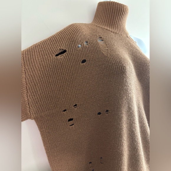 Lovers + Friends Ripped Sweater wool blend size XS oversized - Picture 7 of 14